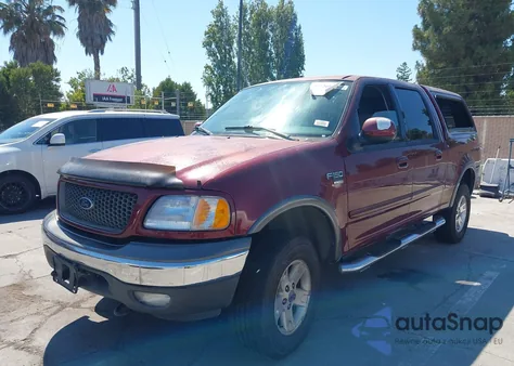 2003 Ford F150 Supercrew from USA, damaged, VIN 1FTRW08L63KA45599